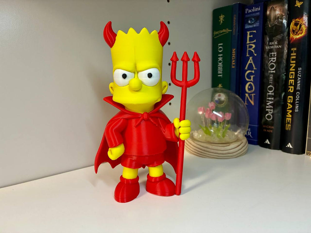 Devil Bart Simpson Figure