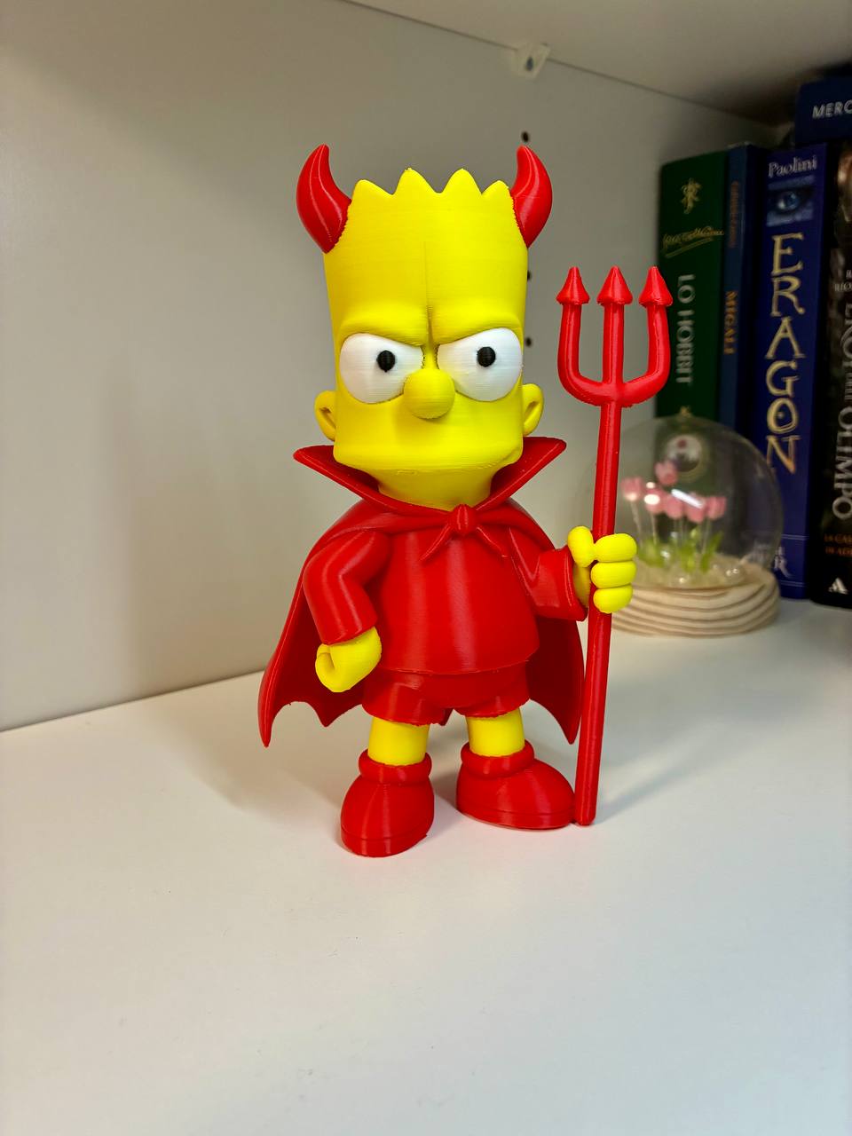 Devil Bart Simpson Figure