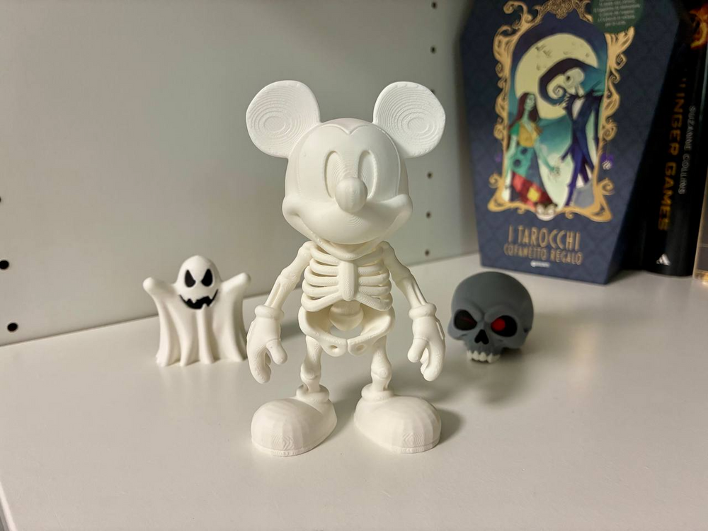 Skeleton Mickey Mouse Figure