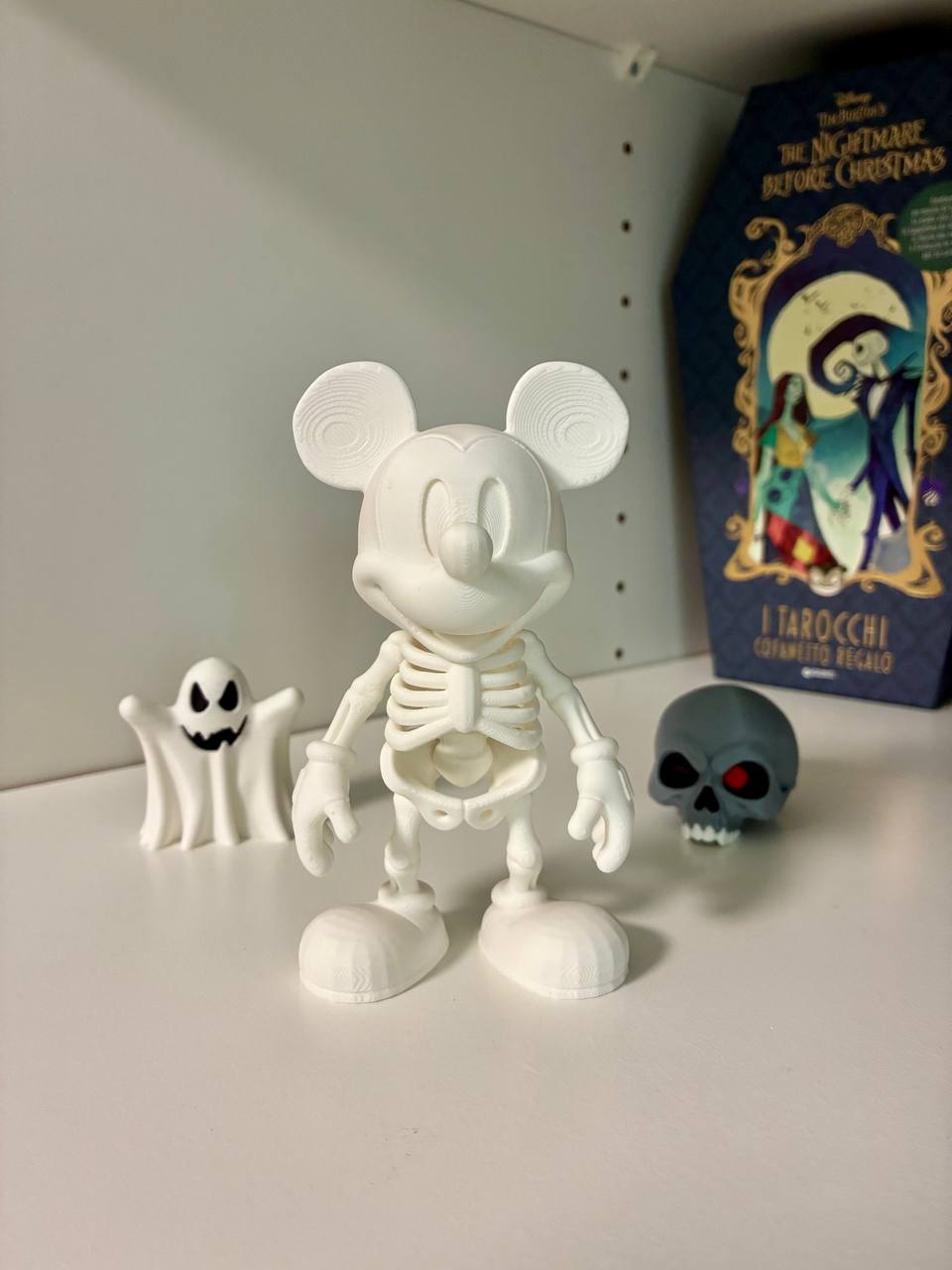 Skeleton Mickey Mouse Figure