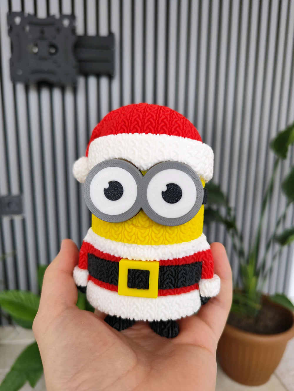 Christmas Minion Crochet-Style
