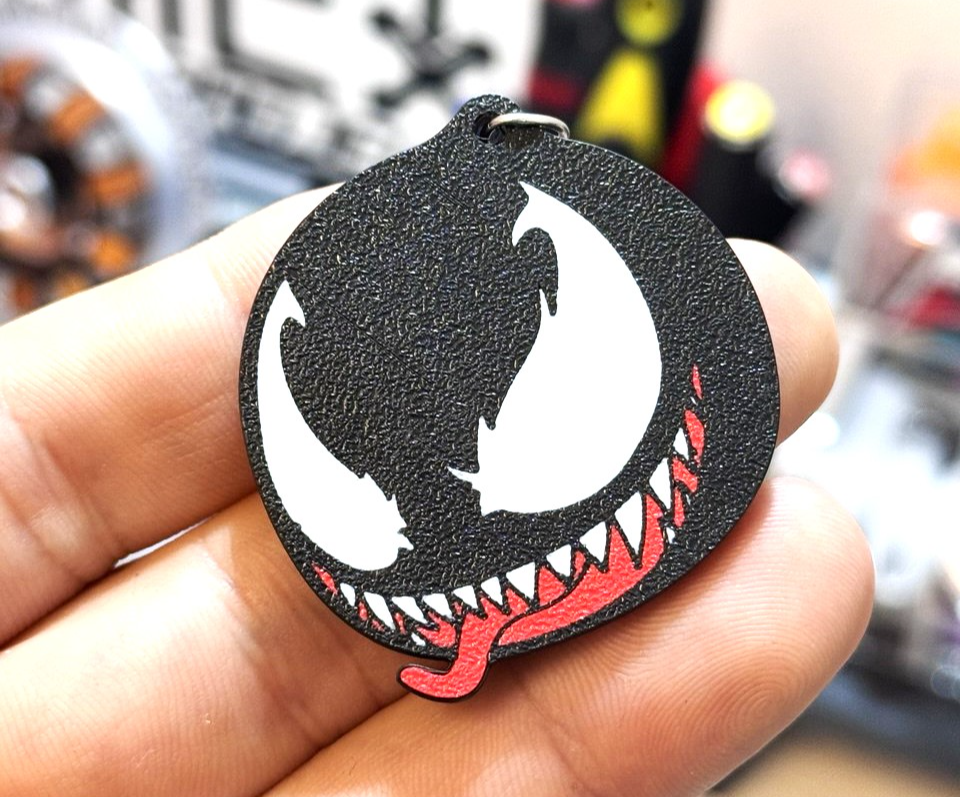 Venom Keychain