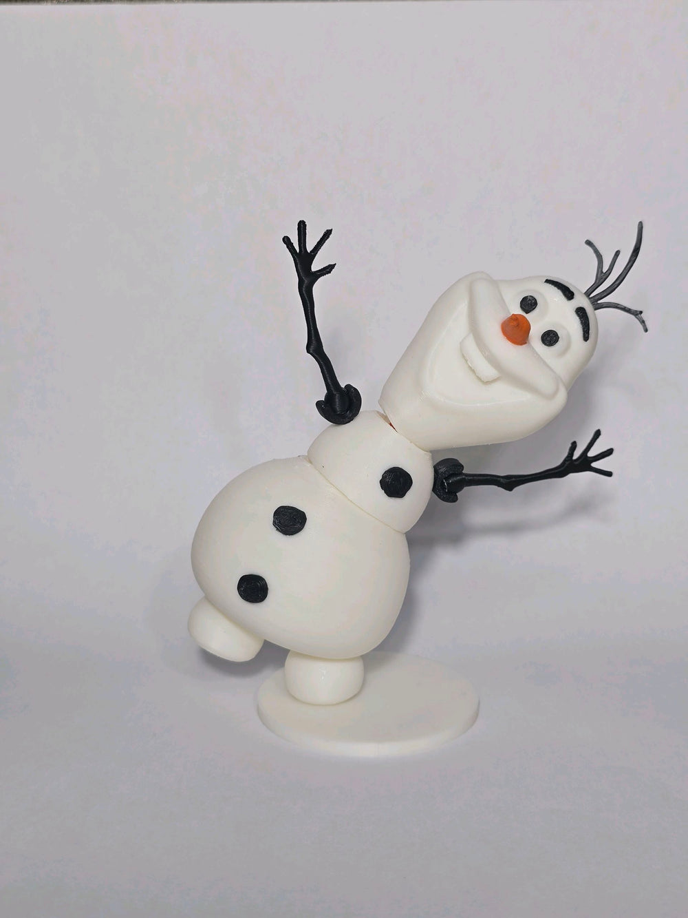 Articulated Olaf | Poseable Snowman Figure