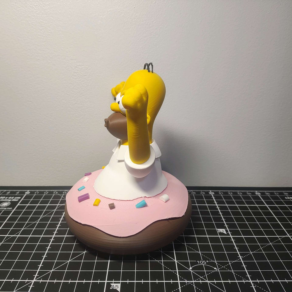 Homer Simpson Donut Chaos Figure
