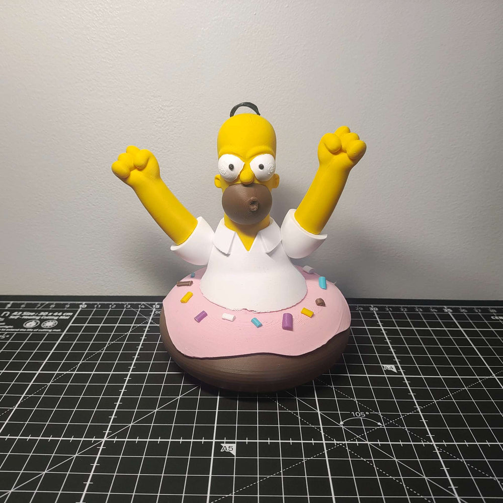 Homer Simpson Donut Chaos Figure