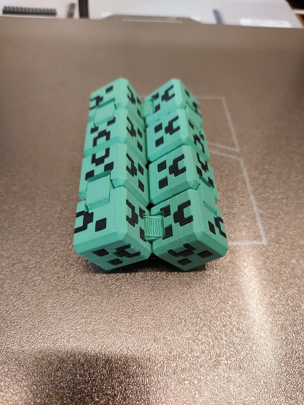 Minecraft Creeper Fidget Cube