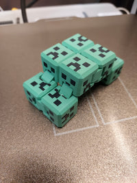 Minecraft Creeper Fidget Cube