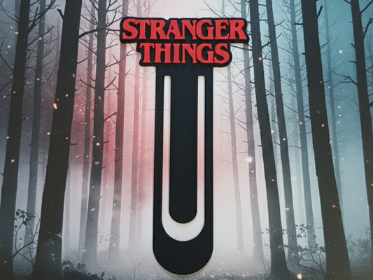 Stranger Things Logo Bookmark