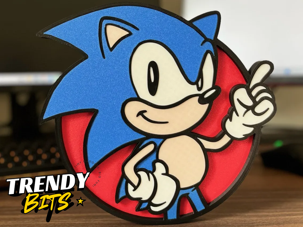 SONIC the HEDGEHOG Wall Decor