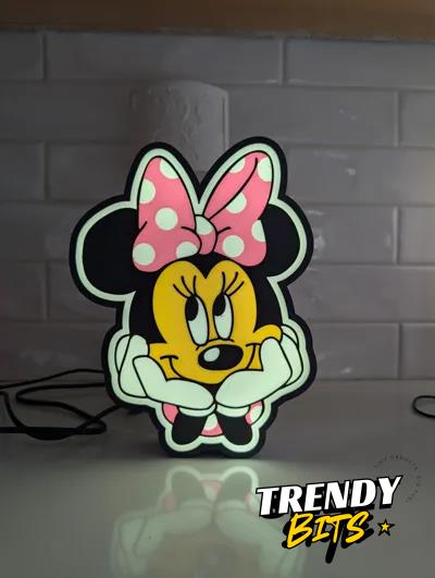 Happy Minnie Light Box