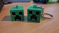 Minecraft Creeper Cube Keychain