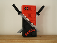 Deadpool Katana Display Stand – “BANG!! Edition”