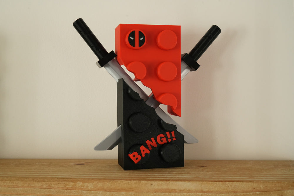 Deadpool Katana Display Stand – “BANG!! Edition”