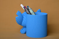 Knitted Stitch Pen Holder
