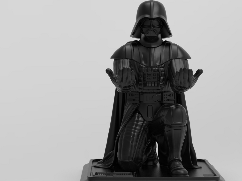 Kneeling Darth Vader Pen Holder