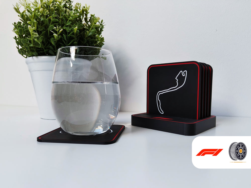 Formula 1 Circuit Coaster Set