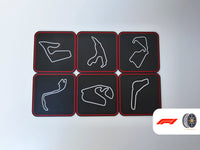 Formula 1 Circuit Coaster Set