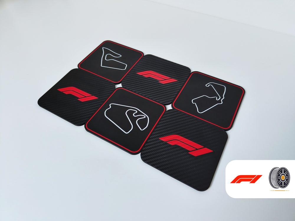 Formula 1 Circuit Coaster Set