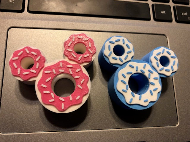 Mickey Donut Straw Topper