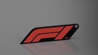 Formula 1 Logo Keychain