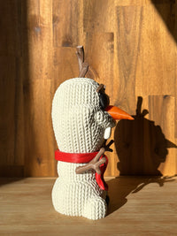 Olaf Knitted | Cozy Textured Snowman Figure