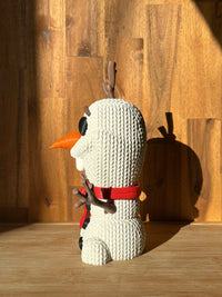 Olaf Knitted | Cozy Textured Snowman Figure