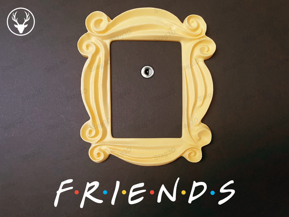 Friends Peephole Frame