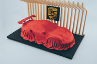 Covered Porsche 911 GT3 RS Figure