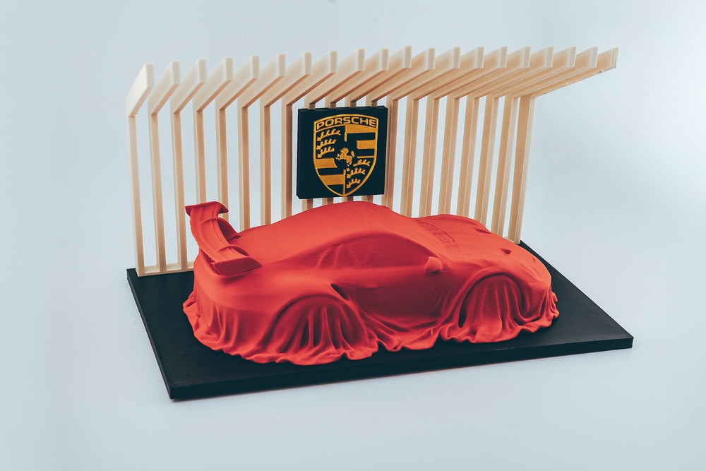 Covered Porsche 911 GT3 RS Figure