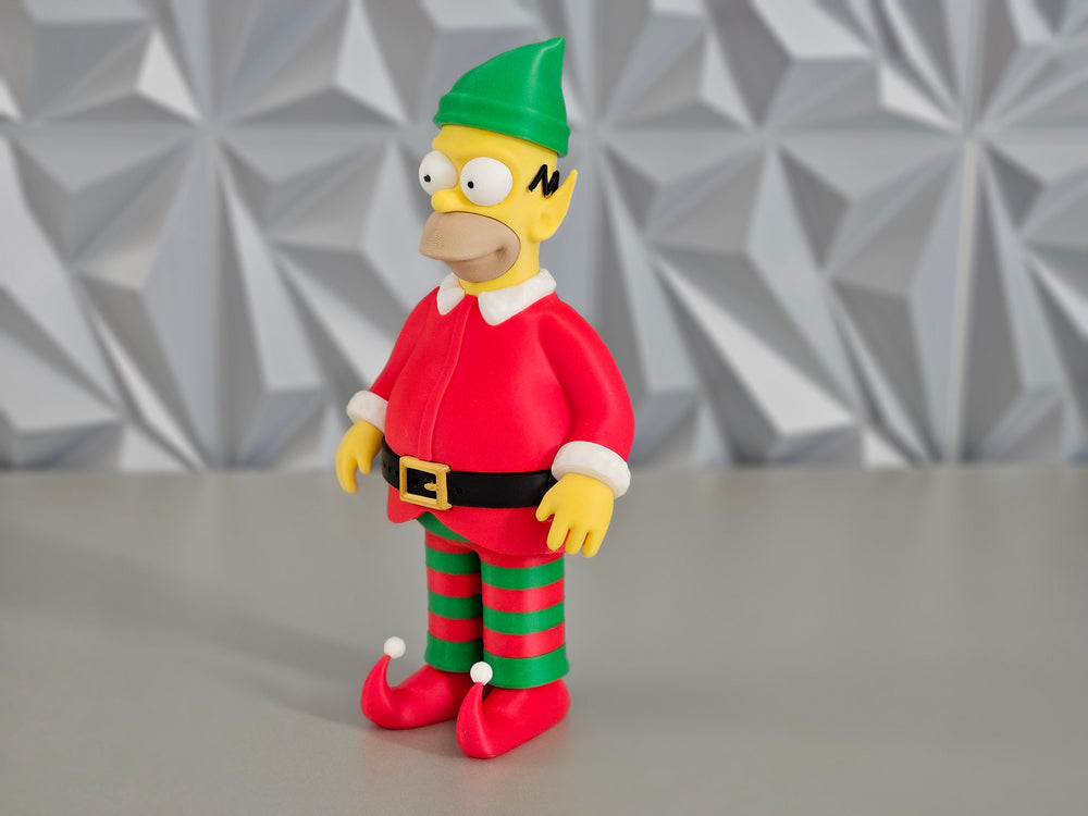 Homer Simpson Elf Figure