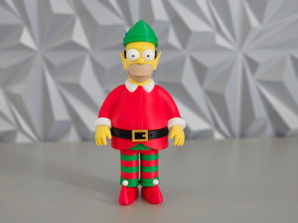 Homer Simpson Elf Figure