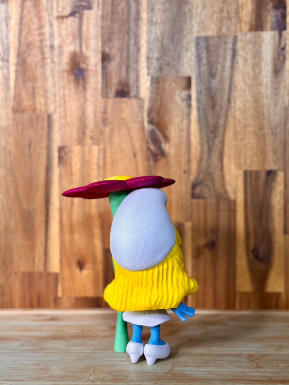 Smurfette with Flower Figure