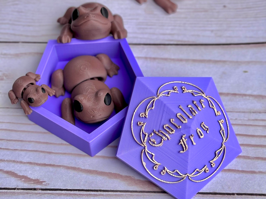 Harry Potter Chocolate Frog – Flexi Toy with Storage Box