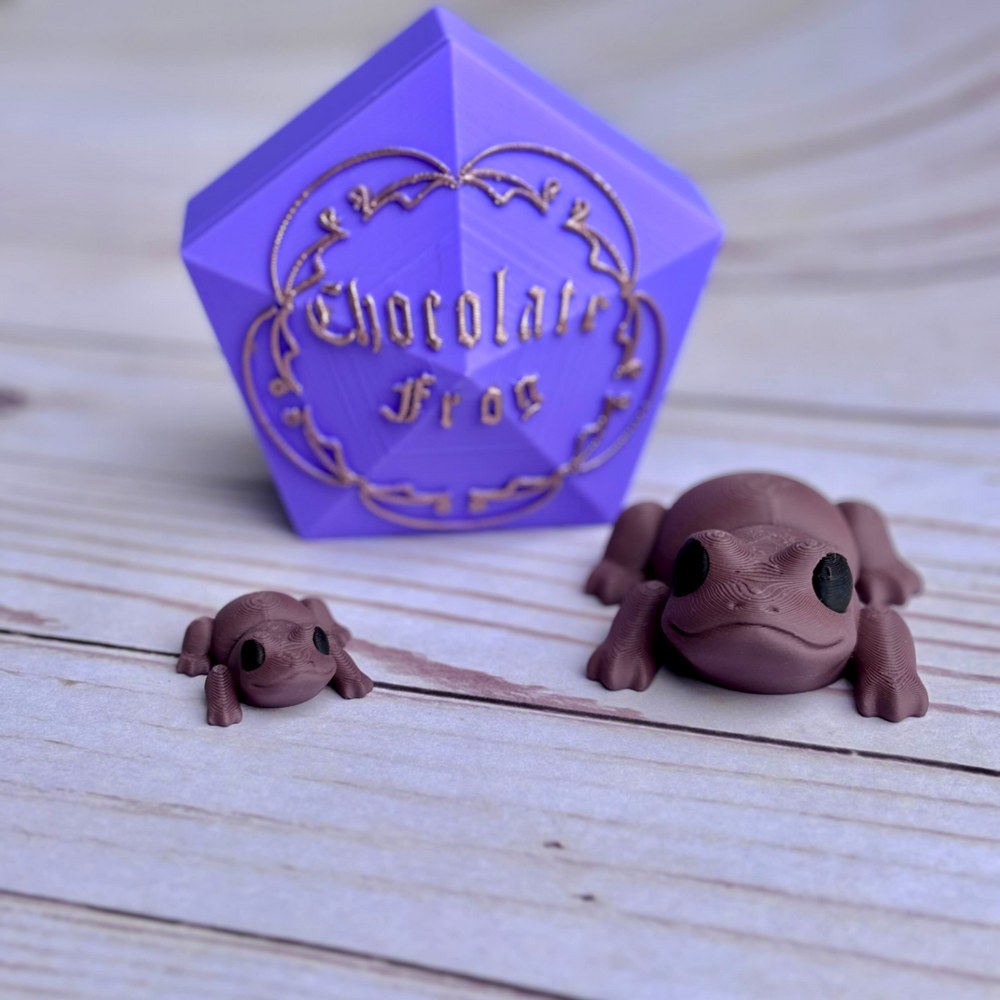 Harry Potter Chocolate Frog – Flexi Toy with Storage Box