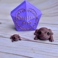 Harry Potter Chocolate Frog – Flexi Toy with Storage Box