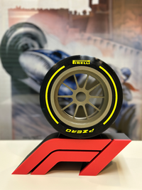 Formula 1 Tire Display Stand
