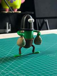 Plankton Money Heist Figure