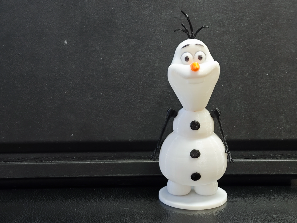 Articulated Olaf | Poseable Snowman Figure