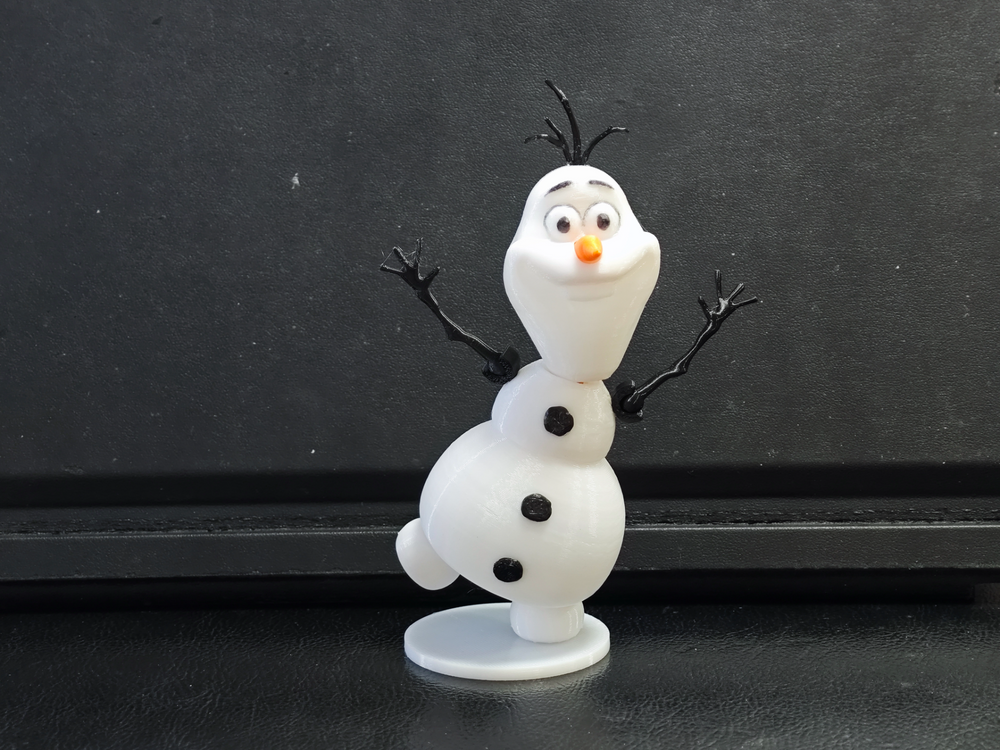 Articulated Olaf | Poseable Snowman Figure