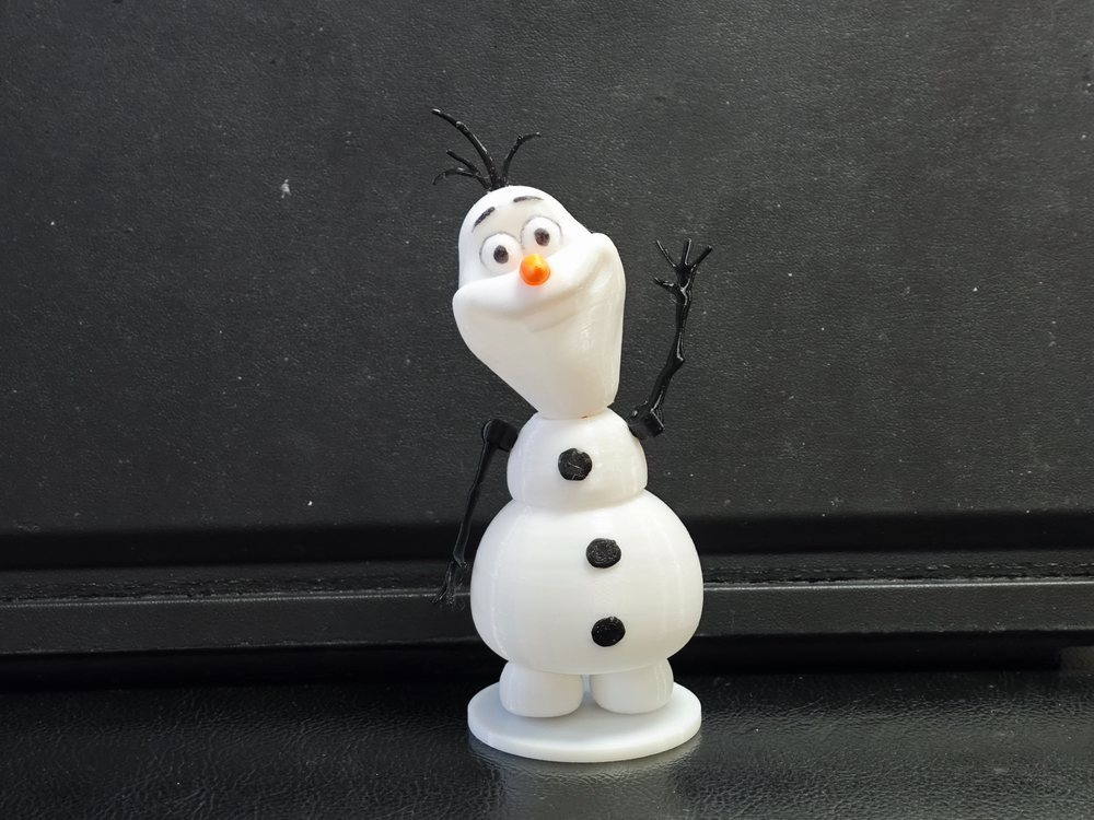 Articulated Olaf | Poseable Snowman Figure
