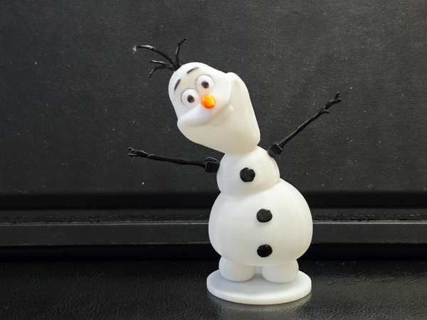 Articulated Olaf | Poseable Snowman Figure