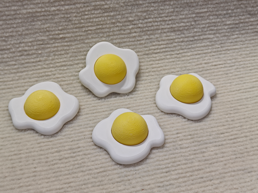 Fried Egg Fidget Clicker