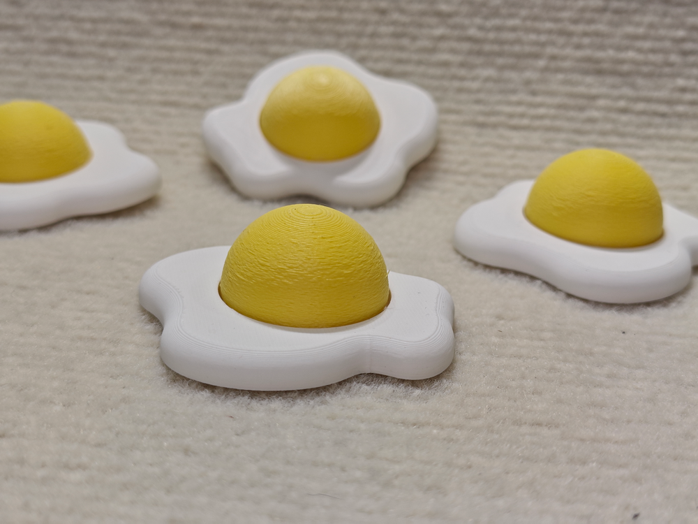 Fried Egg Fidget Clicker