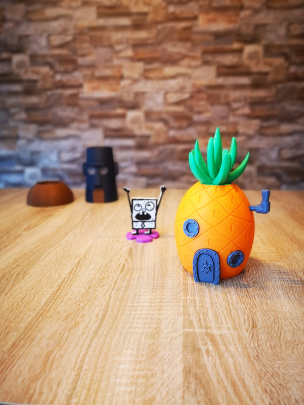 Pineapple House Coin Bank (Bikini Bottom Style)