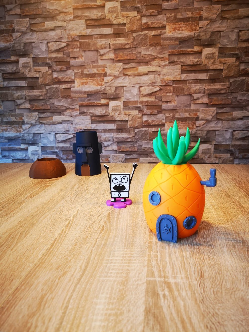 Pineapple House Coin Bank (Bikini Bottom Style)
