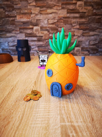 Pineapple House Coin Bank (Bikini Bottom Style)