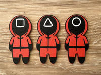 Squid Game Guard Fridge Magnets