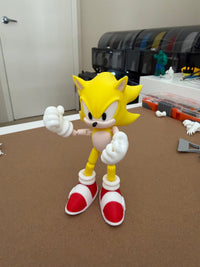 Yellow Super Sonic Articulated Figure