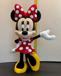 Minnie Mouse Figure – Classic Polka Dot Style