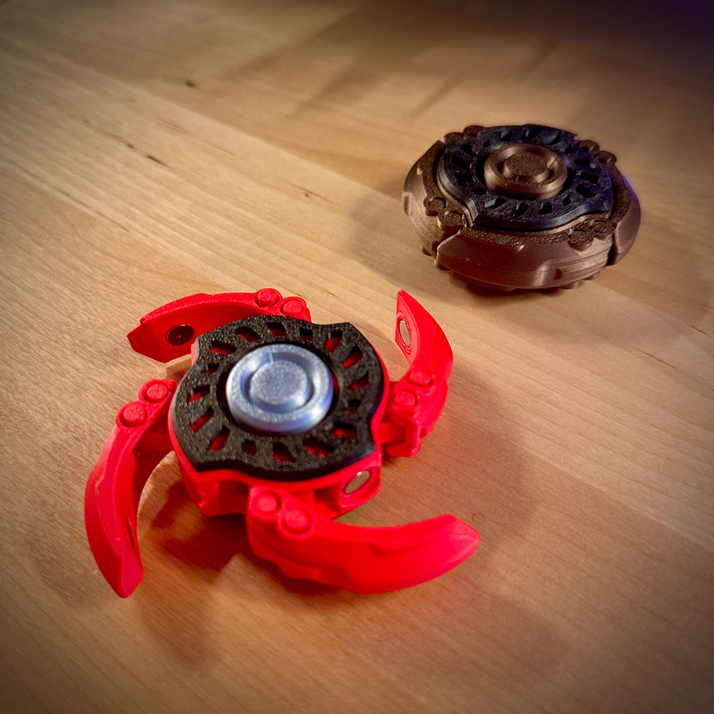 Armored Folding Blade Spinner